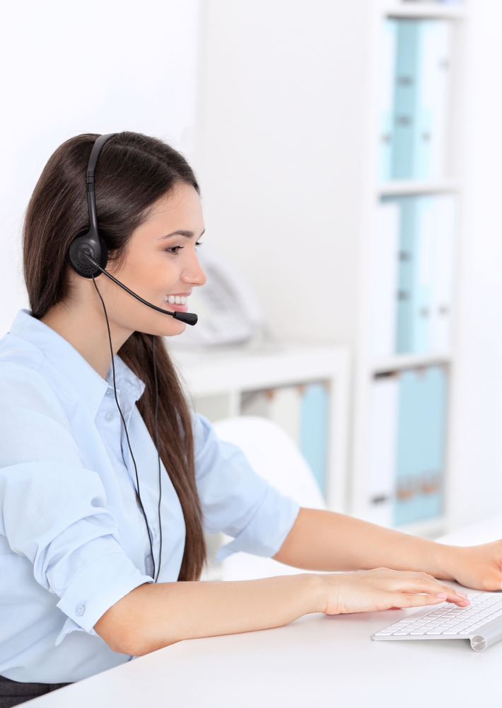 Mujer call center