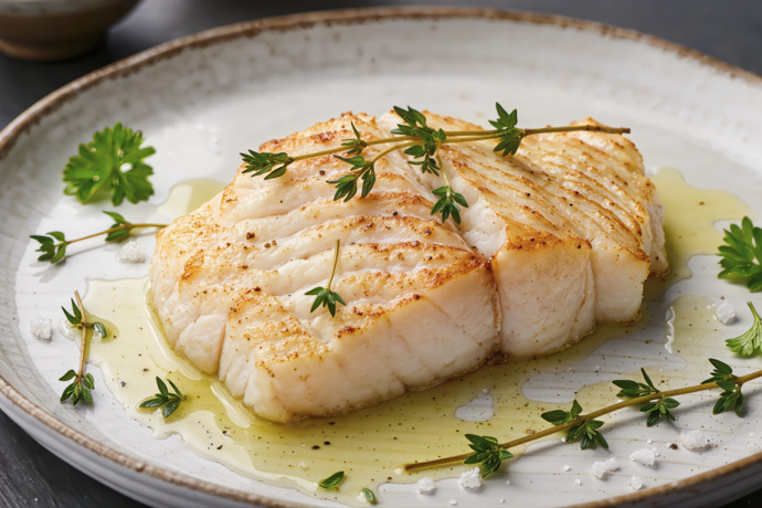 Pescado blanco para manejar la urea alta.