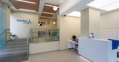 Centro Médico Riazor en La Coruña - entrada